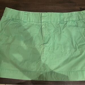GAP Green Mini Skirt